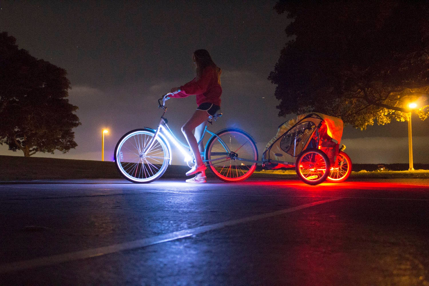 Bike Lights Fun Safe Bicycle Accessory Lights Rechargeable Etsy
