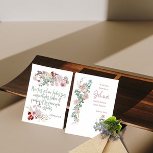 Spanish Scripture Encouragement Cards Printable Download - Etsy