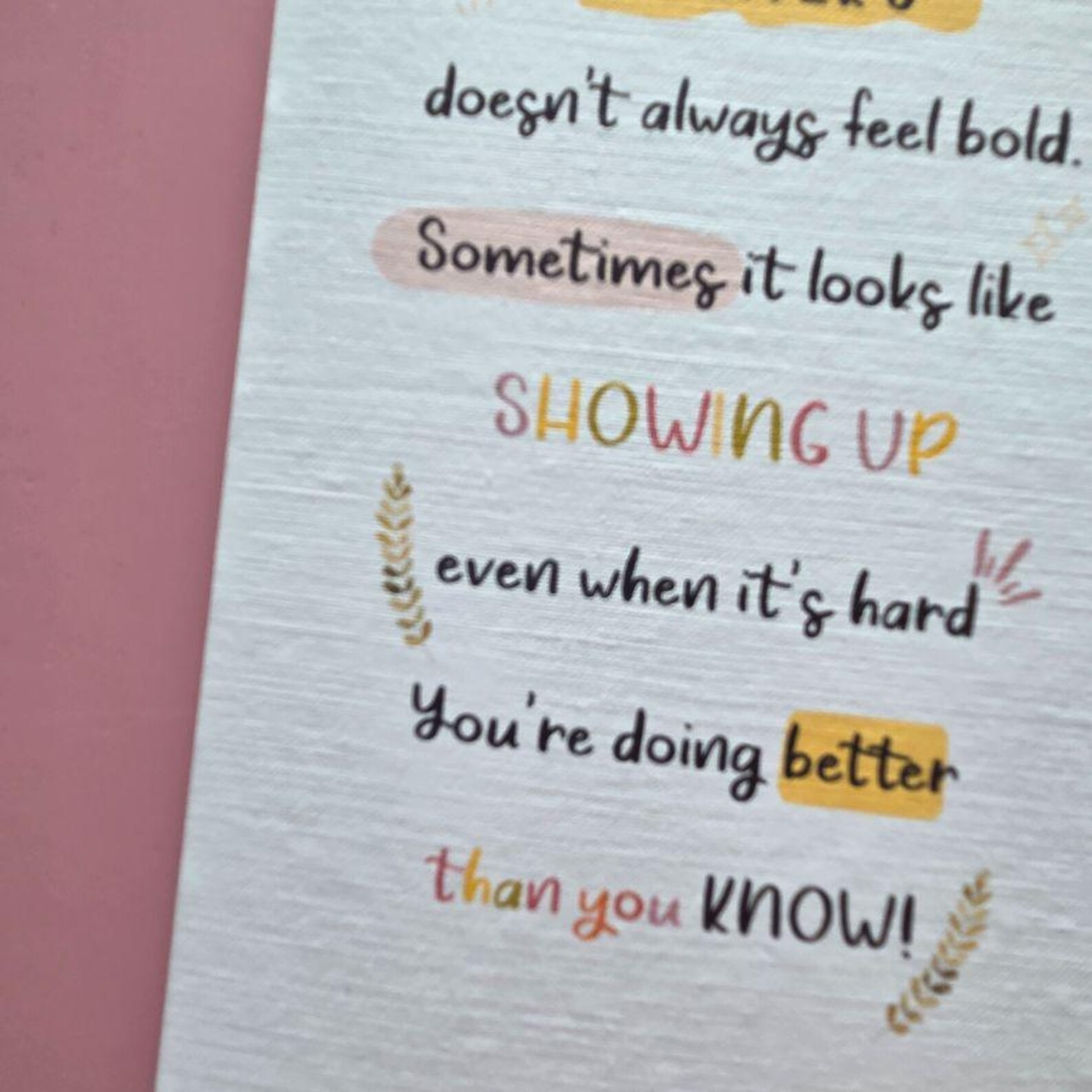 Encouragement Card for Friend Going Through Hard Time, Support Card for ...