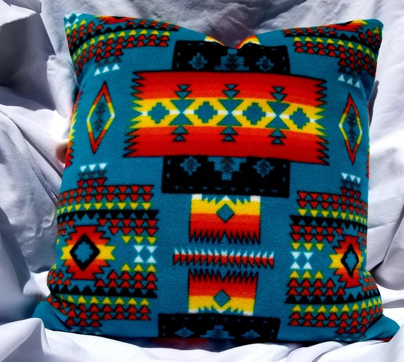 Southwestern Home Decorative Throw Deep Envelope Pillow Case Fleece Pillow Case 16x16 Etsy