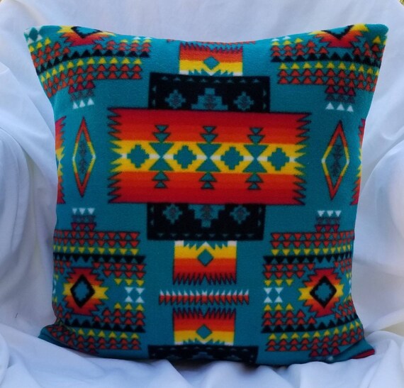 Southwestern Home Decorative Throw Deep Envelope Pillow Case Fleece Pillow Case 16x16 Etsy