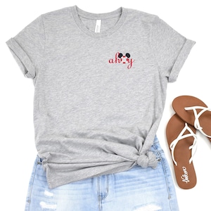 Camisa unisex bordada de Disney Cruise Line / Camisa de Disney World / Camiseta de crucero de Disney / Deseo / Sueño