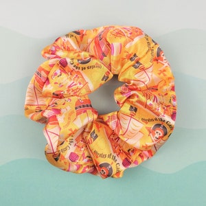 Pirates of the Caribbean Scrunchie | Disney World Attraction Scrunchie | Satin Scrunchie | Magic Kingdom Scrunchie | Disney Hair Accessory