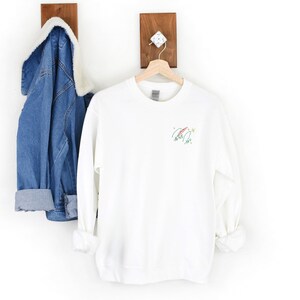 Peter Pan Autograph Signature Embroidered Unisex Crewneck Sweatshirt | Disney World Sweatshirt | Magic Kingdom | Disneyland Sweatshirt