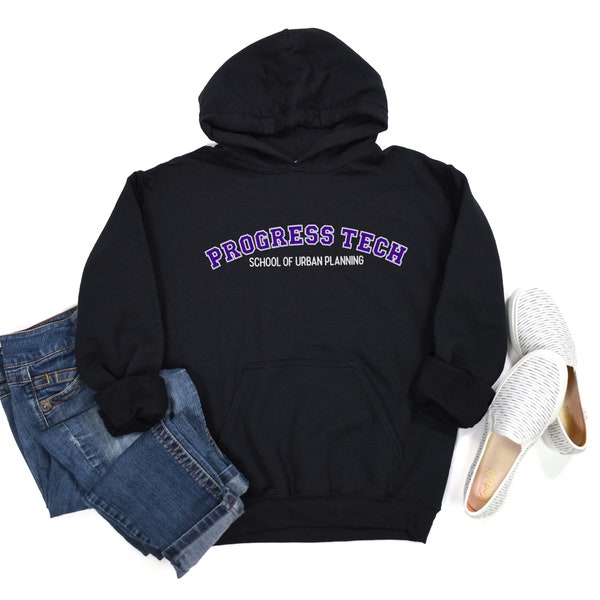 Embroidered Progress Tech Unisex Hoodie Sweater | Disney World Sweater | Carousel of Progress | Tomorrowland Hoodie