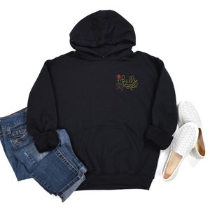 Embroidered Belle Autograph Adult Hoodie Sweatshirt | Disney World Sweater | Disney Trip Hoodie | Beauty and the Beast Sweater