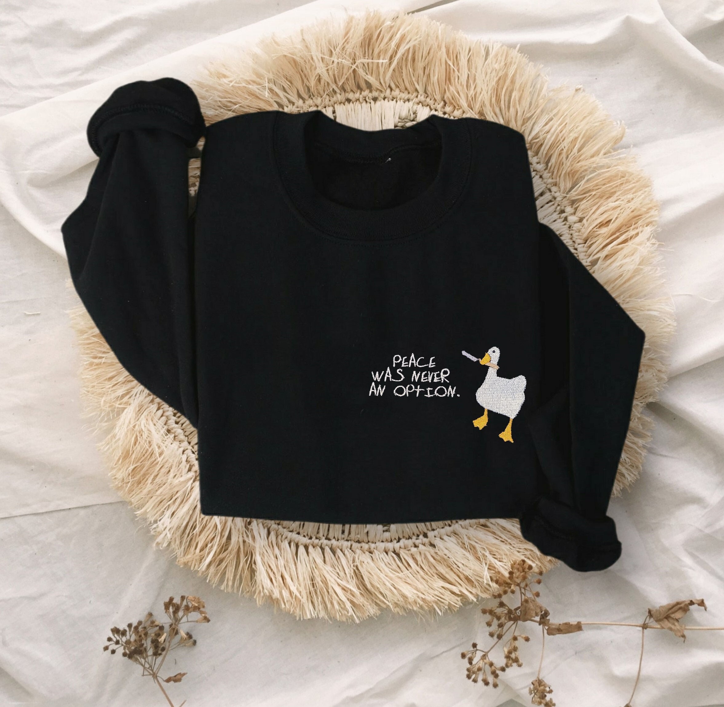 Grey store goose sweatshirt
