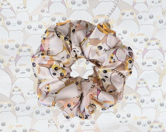 Porg-scrunchie | Zachte scrunchie | Star Wars-scrunchie | Satijnen scrunchie | Jedi-scrunchie | Obi Wan-scrunchie | Galaxy's Edge-scrunchie