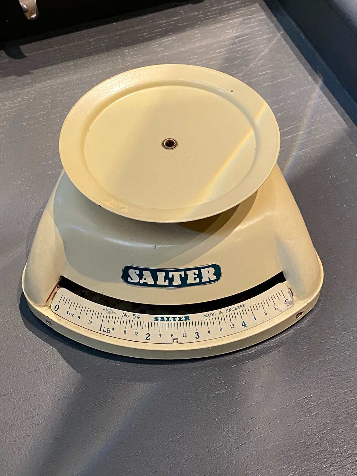 Salter kitchen scale Vintage Salter Kitchen Scales No 54. Etsy