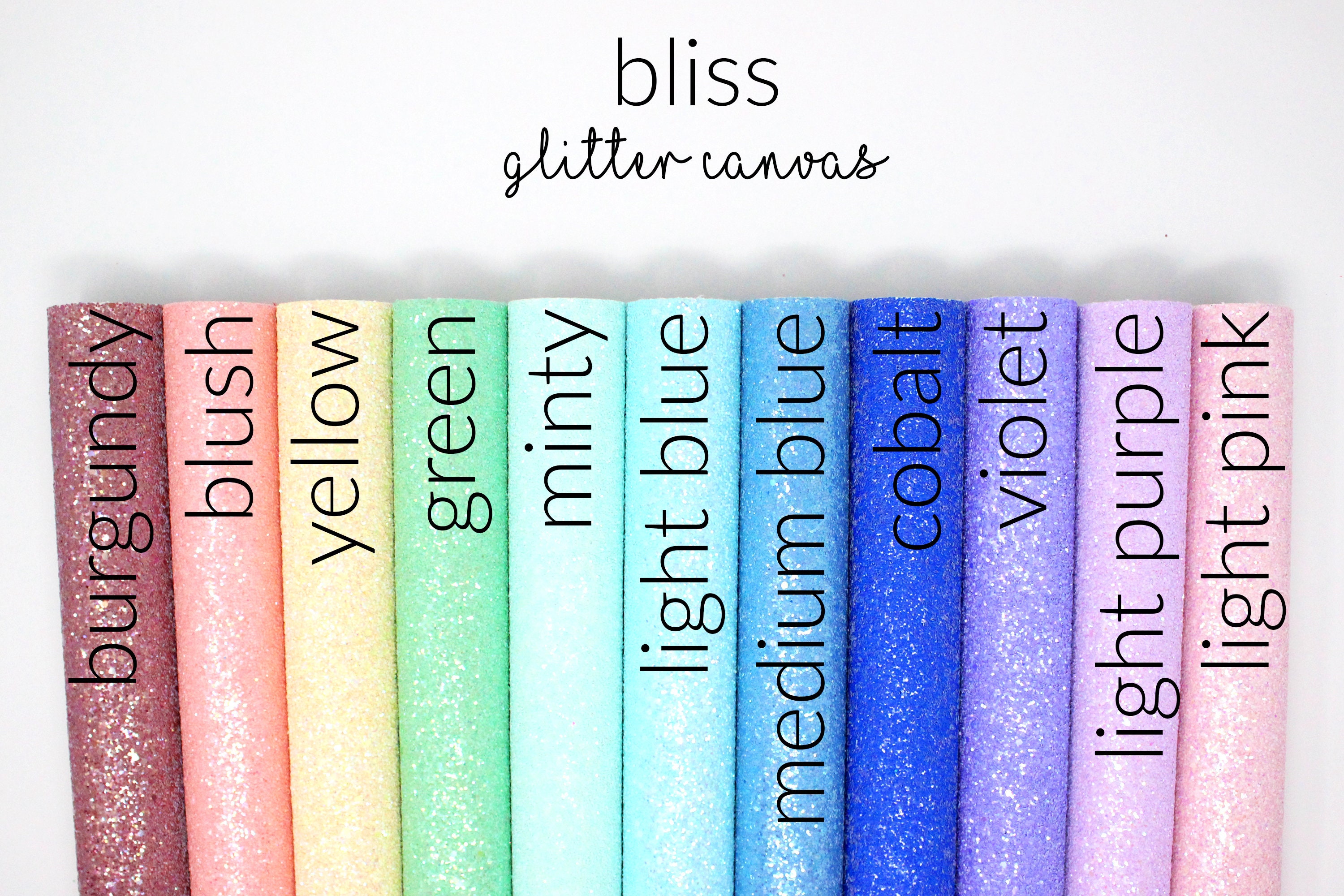 1043367 7 Glitter Sheets in light pink Light Pink Canvas Glitter