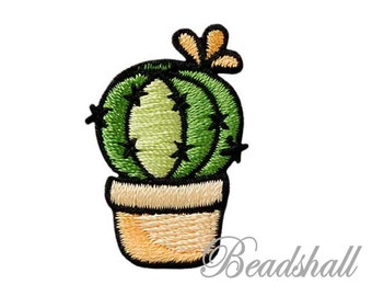 Applikation zum Aufbügeln Bügelbild 2-428 Kaktus mit Sombrero 