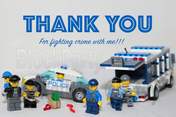 lego city police birthday party