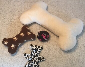Dog Toys with Squeakers (Homemade)