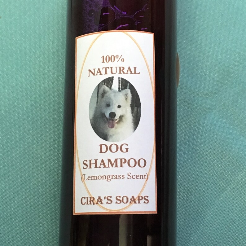 100 All Natural Dog Shampoo 8 Oz Bottle Etsy