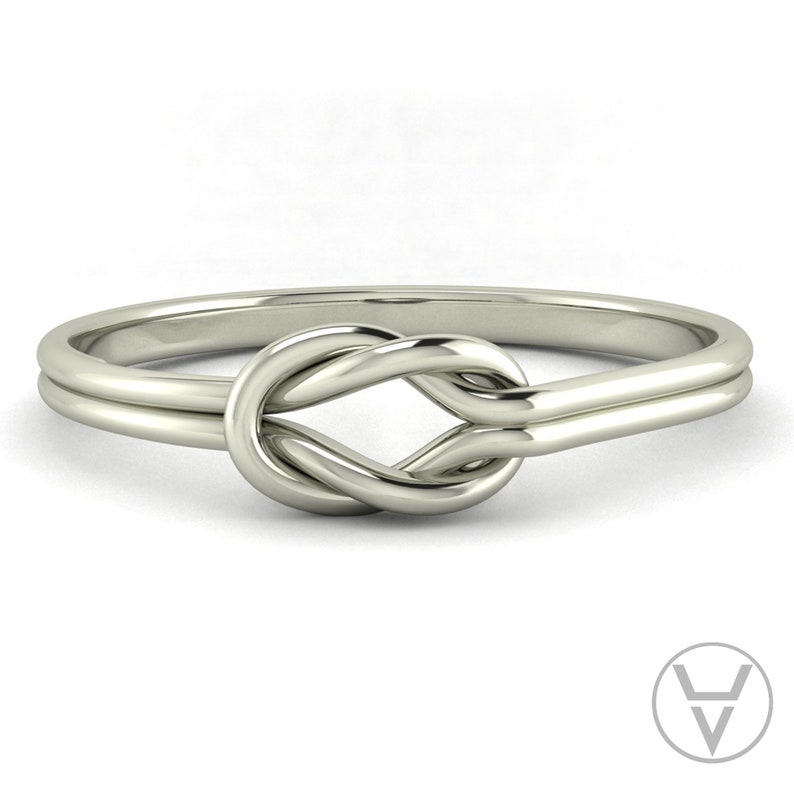 Delicate Promise Ring Stackable Ring Knotted Ring Tie the Knot Dainty Promise Ring Knot Promise Ring Gold Promise Ring