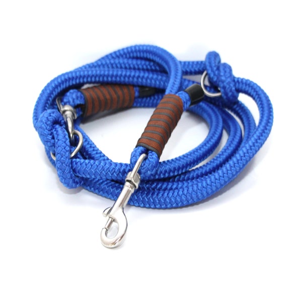 Tauleine "Royal Blue", adjustable, different carabiners and lengths selectable