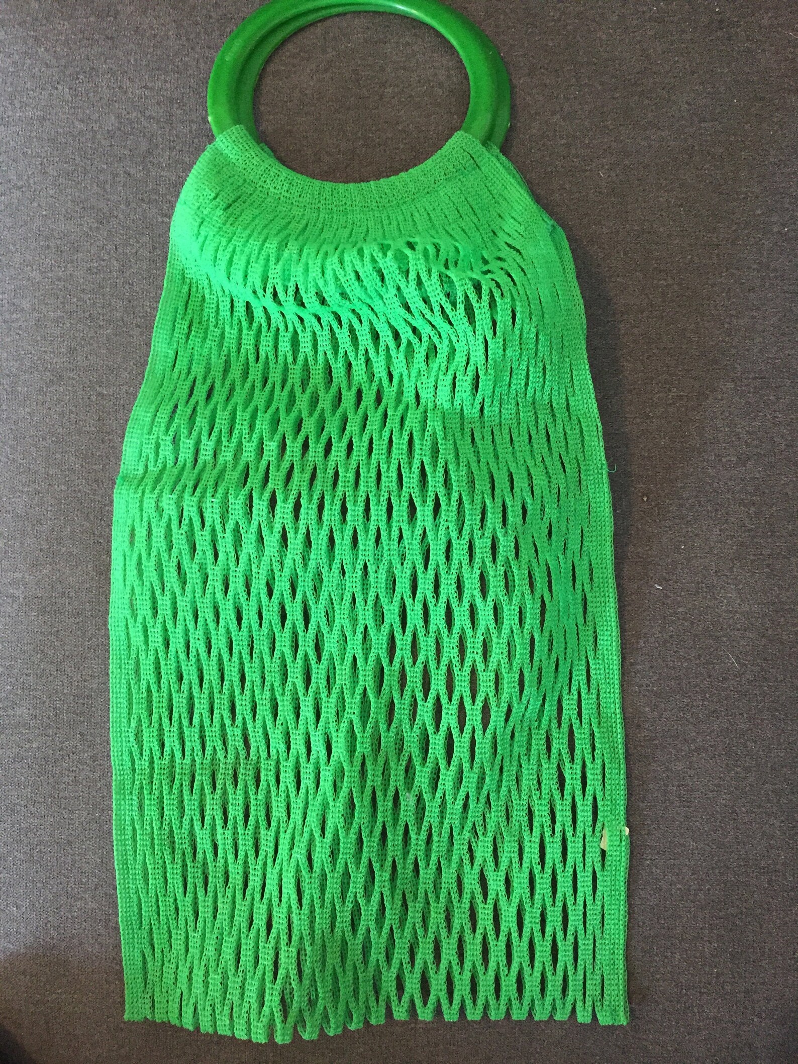 Vintage String Nylon Bag Market Bag Reusable Bag Etsy