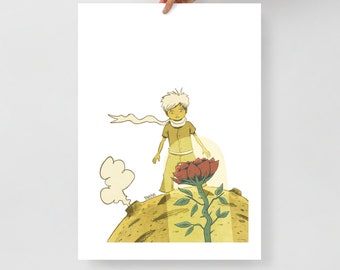 The little prince - fine art print