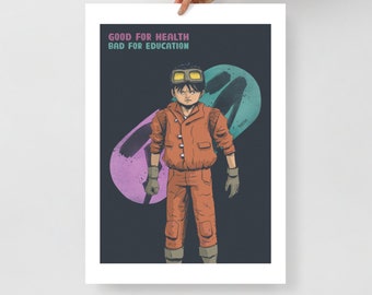 1995 AKIRA ポスター 10.25インチ x 8.1インチ (26 x 20.5 cm。) 日本