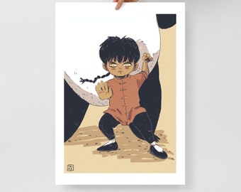 Ranma chan - fine art print