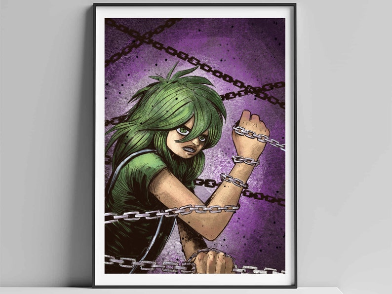 Saint Seiya Gicl\u00e9e Print Ikki