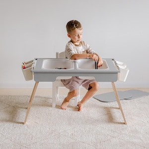 Sensory table, indoor sensory table, Learning table, Activity table for kids, Kids play table, Kids learning table, Gift for kids