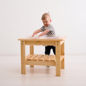 Sensory table, Outdoor sensory table, Learning table, Activity table for kids, Kids play table, Kids learning table, Gift for kids