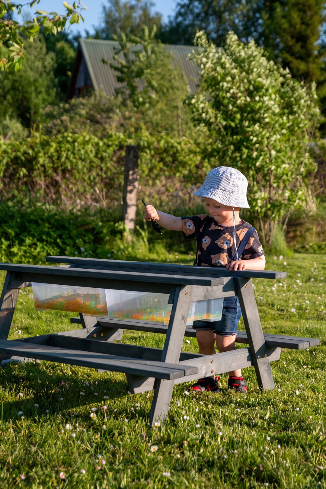 Sensory Table, Outdoor Sensory Table, Learning Table, Kids Sensory