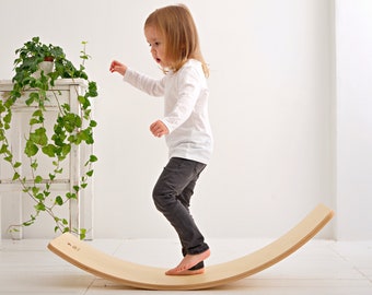 Balance Brett, Montessori Spielzeug, Geburtstagsgeschenk, Holzbrett, Waldorf Spielzeug, Holzspielzeug, Weihnachtsgeschenk, Montessori, Geschenk für Kind