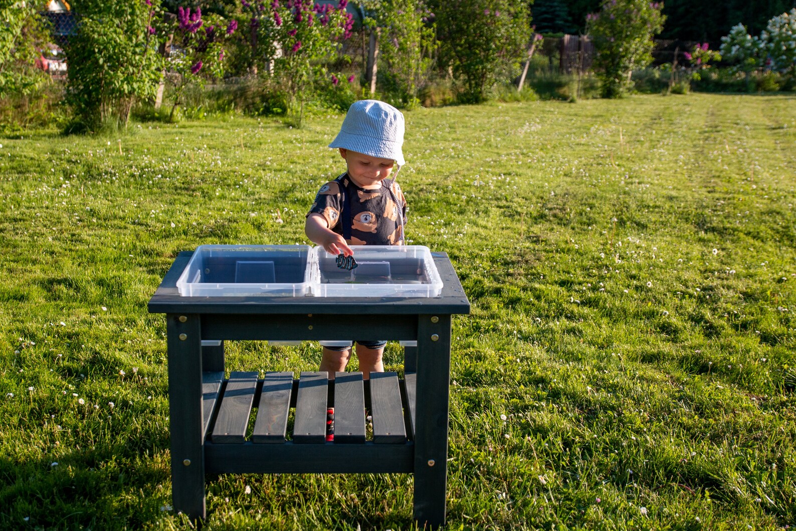 Sensory Table Outdoor Sensory Table Learning Table Activity Etsy Canada