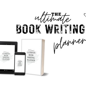 Ultimate Book Writing Planner Digital Download, A4 Printable Book Writing Worksheets, Book Outline Templates for Fiction & Nonfiction image 5