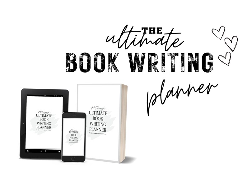 Ultimate Book Writing Planner Digital Download, A4 Printable Book Writing Worksheets, Book Outline Templates for Fiction & Nonfiction image 5