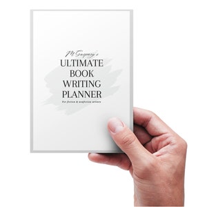 Ultimate Book Writing Planner Digital Download, A4 Printable Book Writing Worksheets, Book Outline Templates for Fiction & Nonfiction image 9