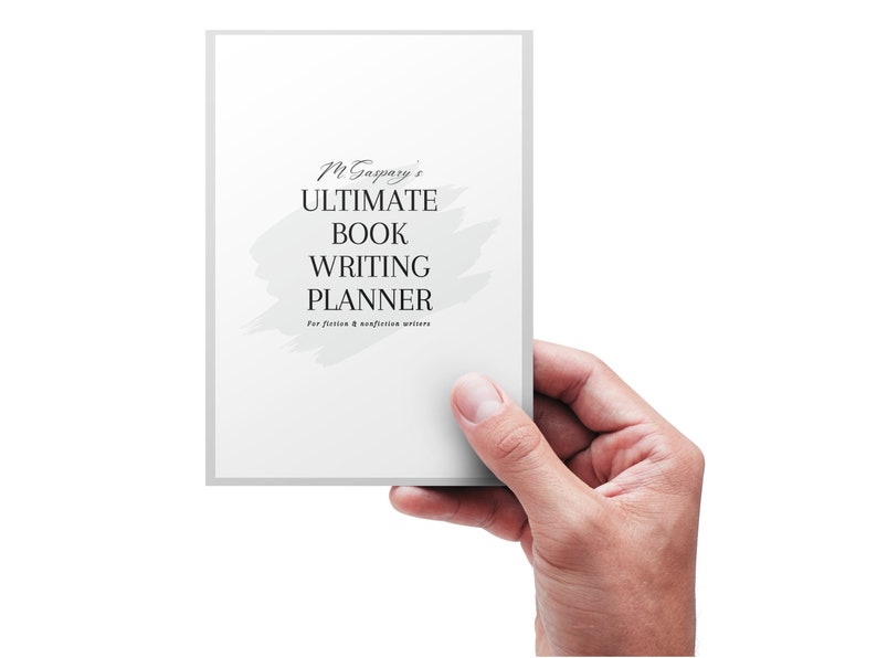 Ultimate Book Writing Planner Digital Download, A4 Printable Book Writing Worksheets, Book Outline Templates for Fiction & Nonfiction image 9