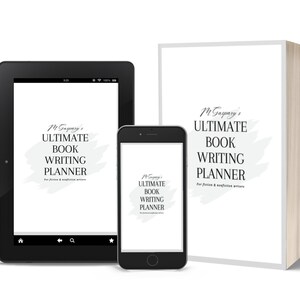 Ultimate Book Writing Planner Digital Download, A4 Printable Book Writing Worksheets, Book Outline Templates for Fiction & Nonfiction image 6