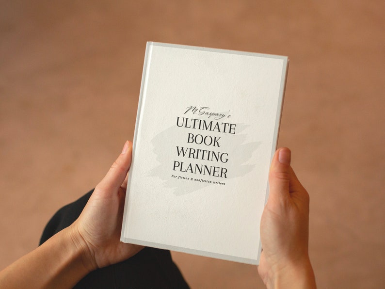 Ultimate Book Writing Planner Digital Download, A4 Printable Book Writing Worksheets, Book Outline Templates for Fiction & Nonfiction image 3