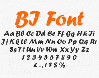 Bold Font SVG, Italic Font SVG, bold Script Brush font, Script, Cursive Script Svg, Cricut and Silhouette - svg, eps, dxf, png