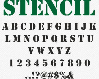 Download Stencil Svg Army Font Svg Stencil Letters Svg Stencil Monogram Font Stencil Alphabet Svg Stencil Font Svg Silhouette Cricut Svg Download 14577 Free Commercial Use Script Fonts