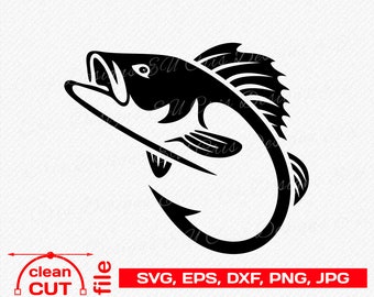 Download Walleye Fish Svg Etsy