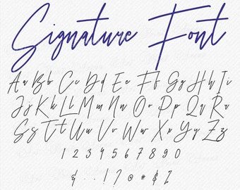 Thin Svg Font Signature SVG fonts wedding handwritten Cursive Font SVG, Brush Font, Retro Font ,Silhouette, svg files for cricut font