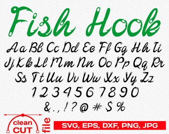 Download Fishing Alphabet Etsy