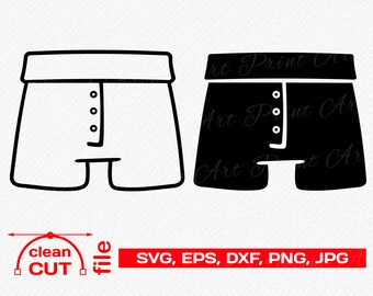 Boxer Briefs Svg Etsy