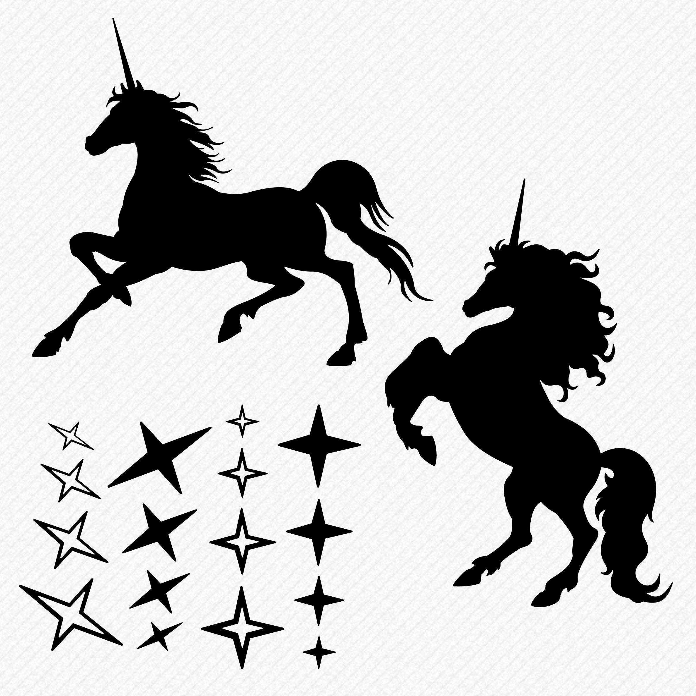 Download Unicorn svg Unicorn Silhouette Unicorn Clipart Unicorn | Etsy