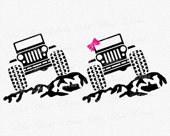 Download Jeep SVG file Jeep girl SVG | Etsy