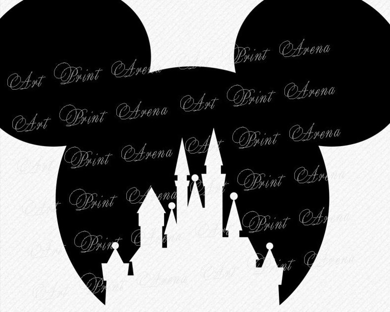 Free Free 241 Disney Castle With Mickey Ears Svg SVG PNG EPS DXF File