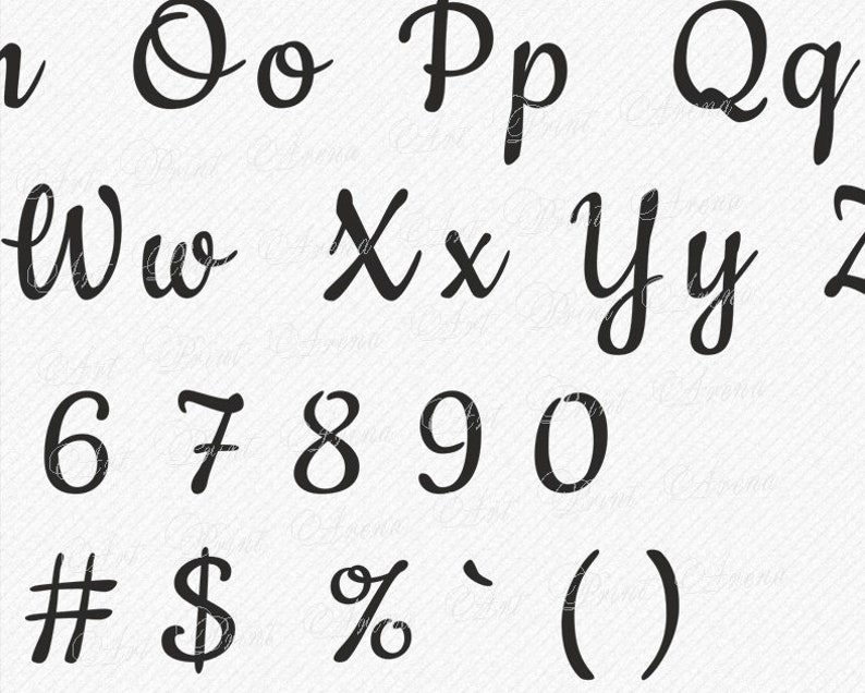 Download Handwritten SVG Font svg Wedding Font SVG Fancy Script ...