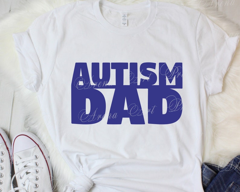 Download Autism Mom Dad SVG PNG DXF for Cricut Silhouette etc. | Etsy