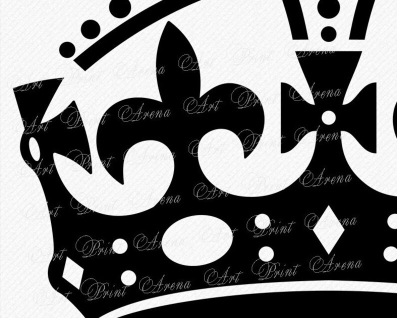 Download Keep Calm Crown SVG cutting file | Etsy