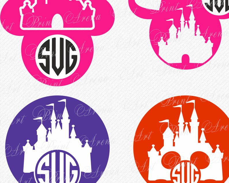 Free Free 166 Disney Castle Monogram Svg Free SVG PNG EPS DXF File