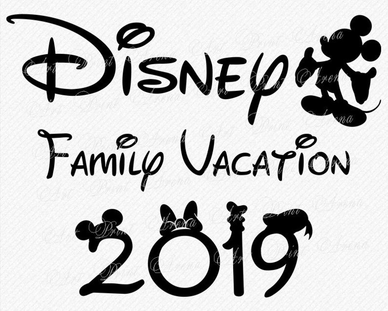 Disney Family Vacation Shirts 2019 Svg - Tour Holiday